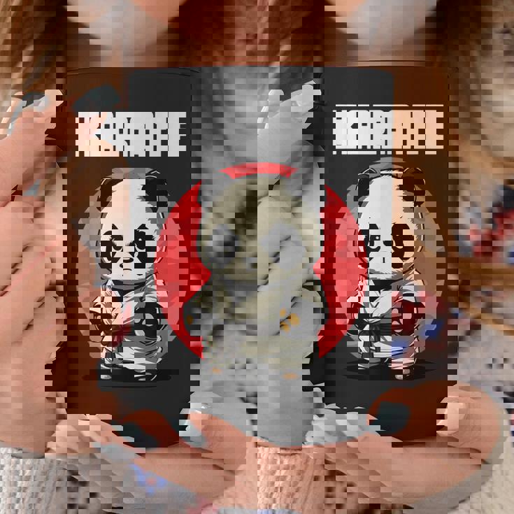 カラテカと空手パンダ コーヒーマグ 面白い贈り物