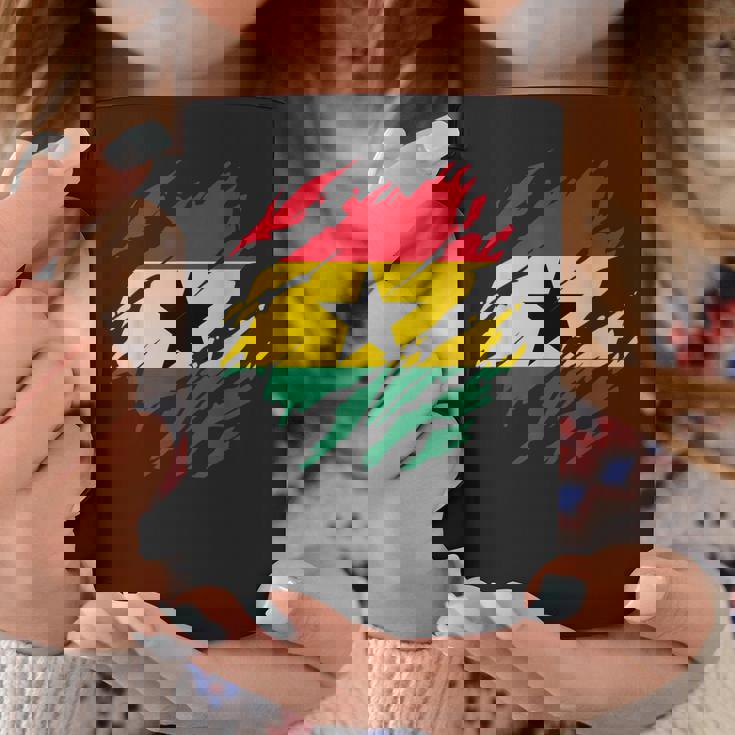 ガーナの国旗ガーナ コーヒーマグ 面白い贈り物