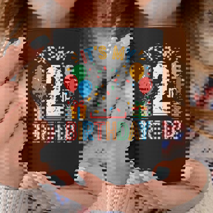 キッズ キッズ 2 歳の誕生日シャツ 男の子 幼児 2 人 2 歳の誕生日 コーヒーマグ 面白い贈り物