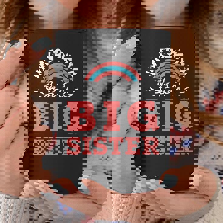 キッズ 幼児用シャツ Im Gonna Be A Bigister コーヒーマグ 面白い贈り物