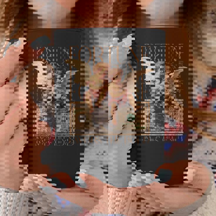 キューピッドとサイケ 2人の天使の赤ちゃん ドルフォーチュンアート 長袖tシャツ コーヒーマグ 面白い贈り物