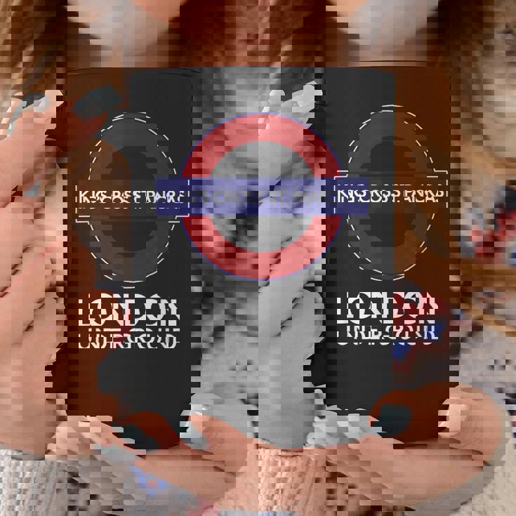 キングスクロス セントパンクラスロンドン地下鉄 コーヒーマグ 面白い贈り物