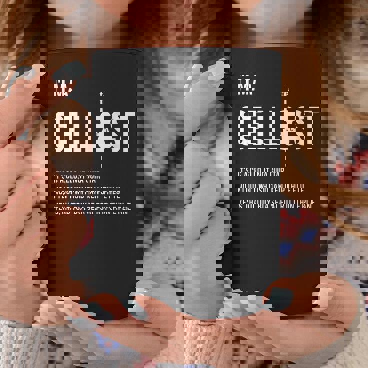 クラシック音楽 音楽好き チェロ好き おもしろ チェリスト チェロ奏者 チェロ ジョーク コーヒーマグ 面白い贈り物