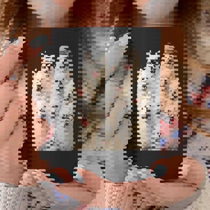 クレイジー日本スピッツ 長袖tシャツ コーヒーマグ 面白い贈り物