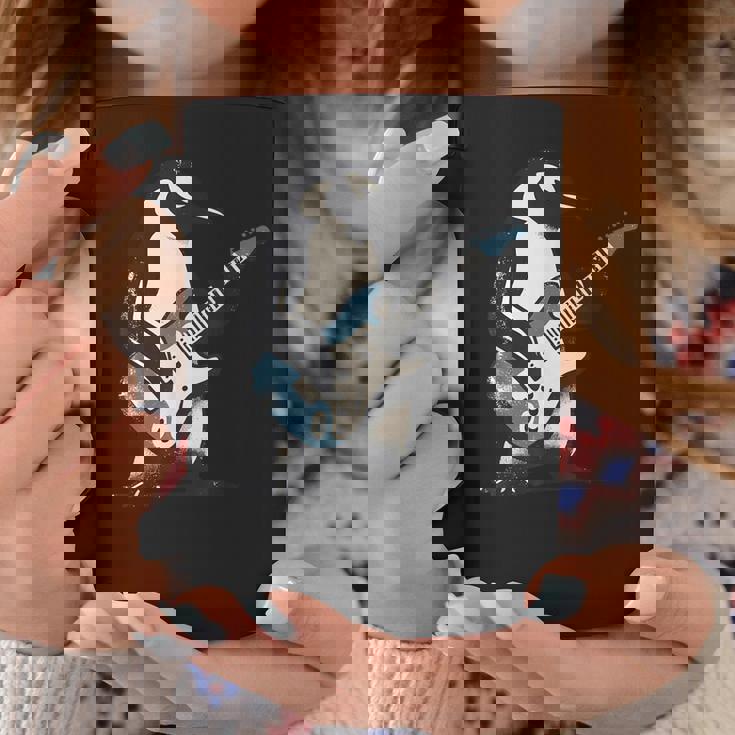 クールなペンギン ギターを弾く 音楽愛好家 ペンギン ギター 面白い コーヒーマグ 面白い贈り物