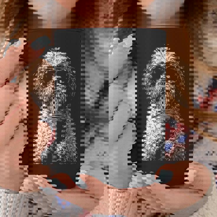 クールシーズードリンクアイスコーヒーファニードッグミームy2kグランジ コーヒーマグ 面白い贈り物