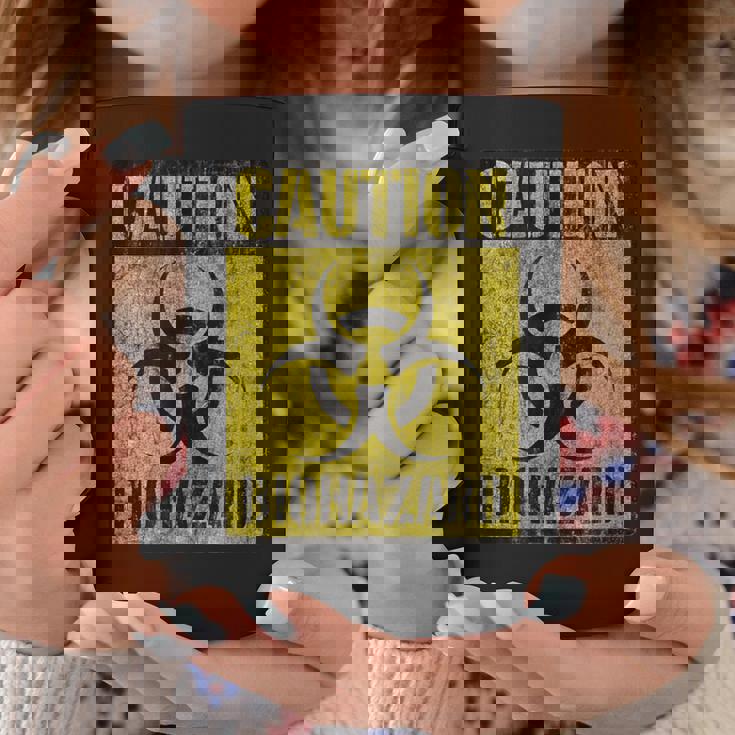 グランジ バイオハザード シンボル 黙示録後 警告サイン コーヒーマグ 面白い贈り物