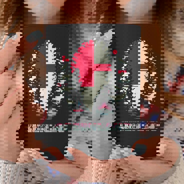 グリーンランドフラッグシャツ、グリーンランドマップ、グリーンランド、レディース、メンズ。 コーヒーマグ 面白い贈り物