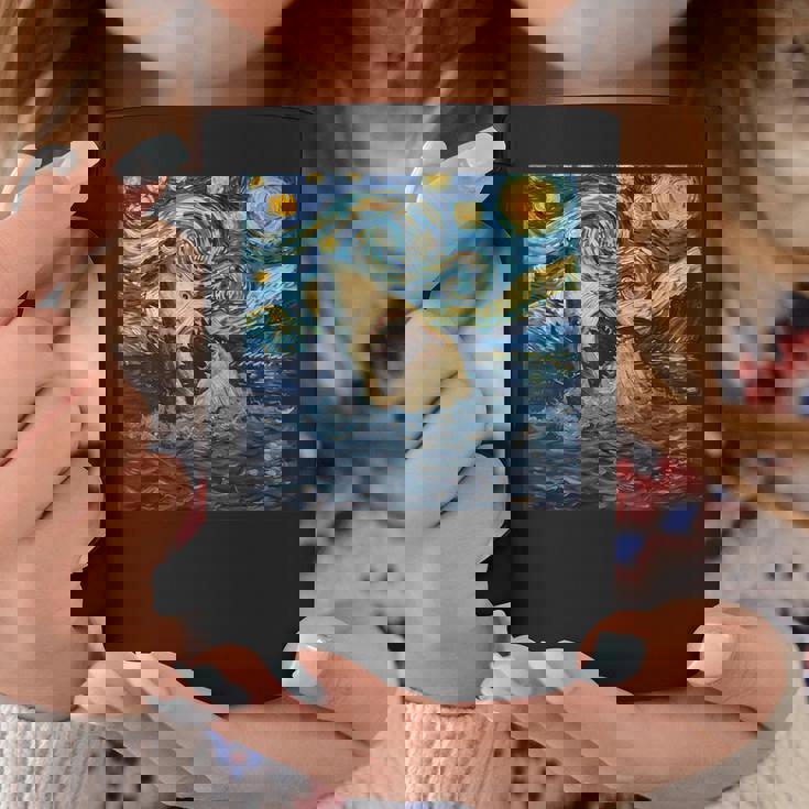 ゴッホ サメ 星月夜 ファニー レディース&メンズ コーヒーマグ 面白い贈り物