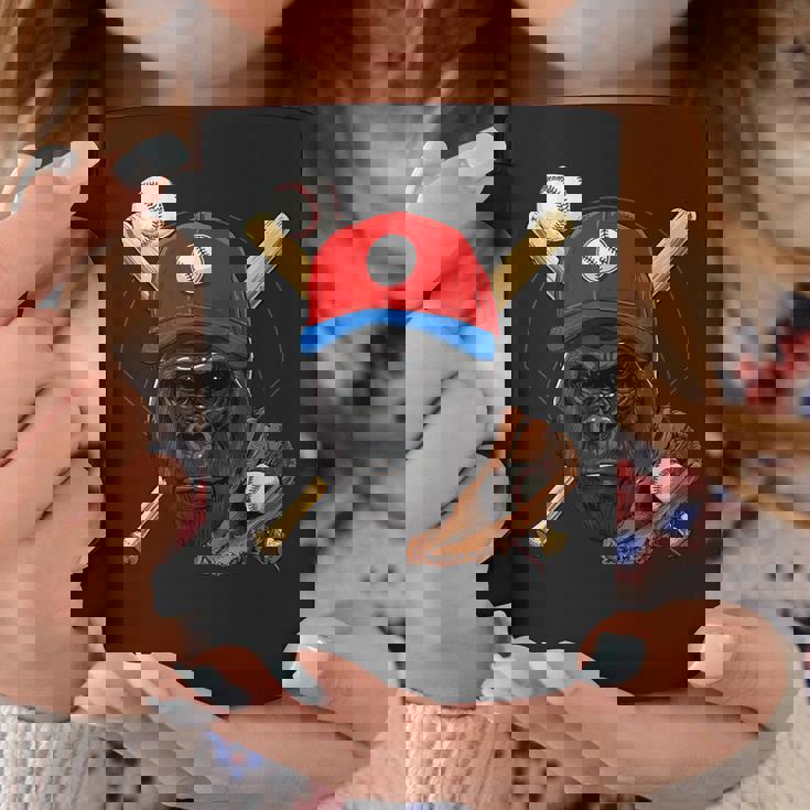 ゴリラ野球 ゴリララバーズ 野球選手 コーヒーマグ 面白い贈り物