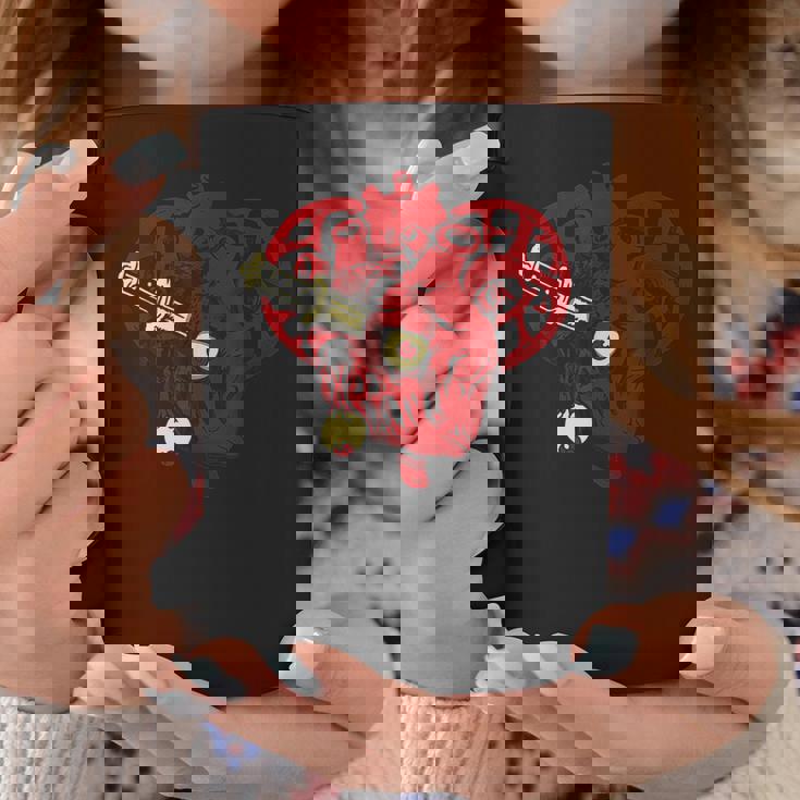 サイコビリー ホラー パンクロック Hr アンデッドハート コーヒーマグ 面白い贈り物