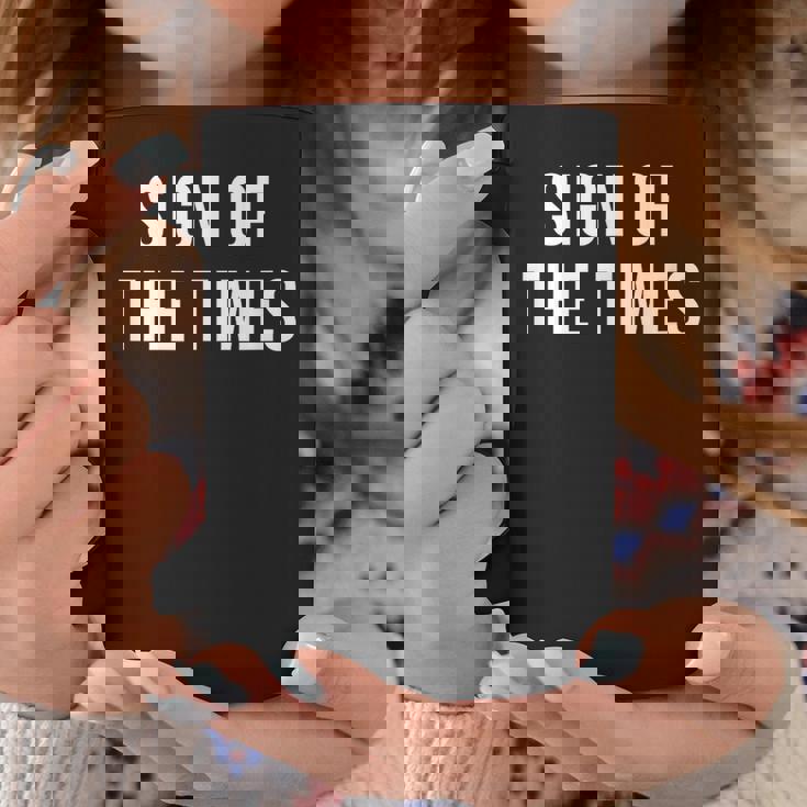 サイン・オブ・ザ・タイムズ コーヒーマグ 面白い贈り物