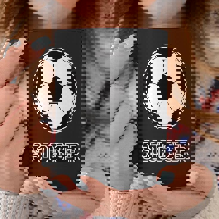 サッカー（サッカー部）Soccer 部活 クラブ【サッカーボール】スポーツ フットボール グッズ ウェア イラスト コーヒーマグ 面白い贈り物