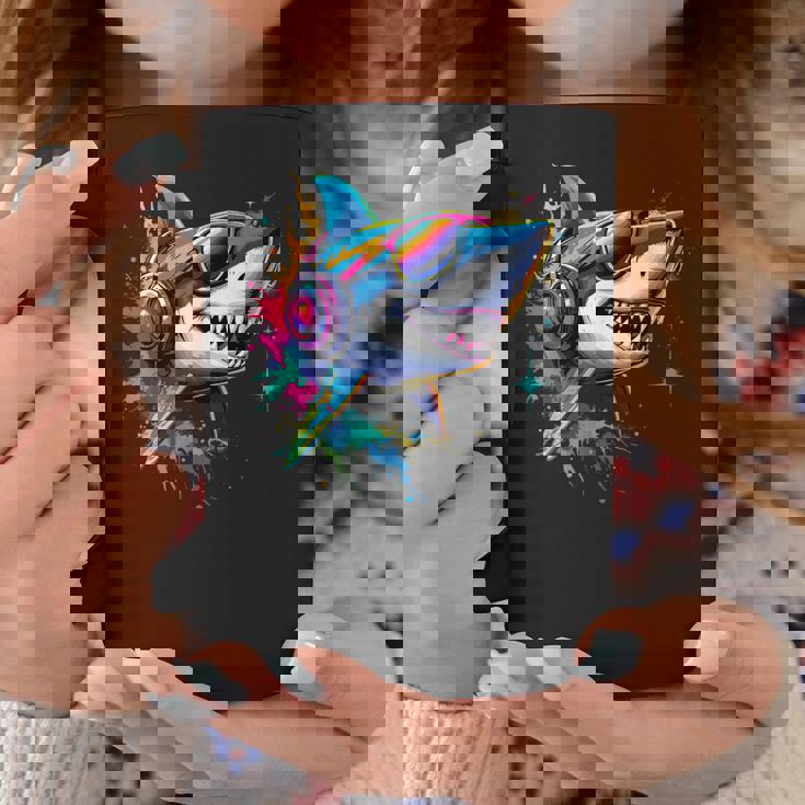 サメのモチーフ サメ タイガーシャーク オグロメジロザメ ホオジロザメ コーヒーマグ 面白い贈り物