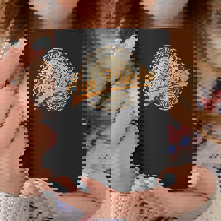 サンオノフレ ロングボードのみのレトロ ウェーブ サーフィン コーヒーマグ 面白い贈り物