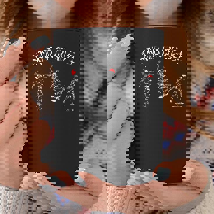 サンタクルーズ スケーター スケートボード クリスマス ハロウィン コスチューム コーヒーマグ 面白い贈り物