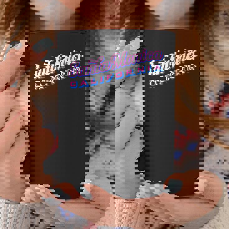 サンタモニカ Ca 長袖tシャツ コーヒーマグ 面白い贈り物