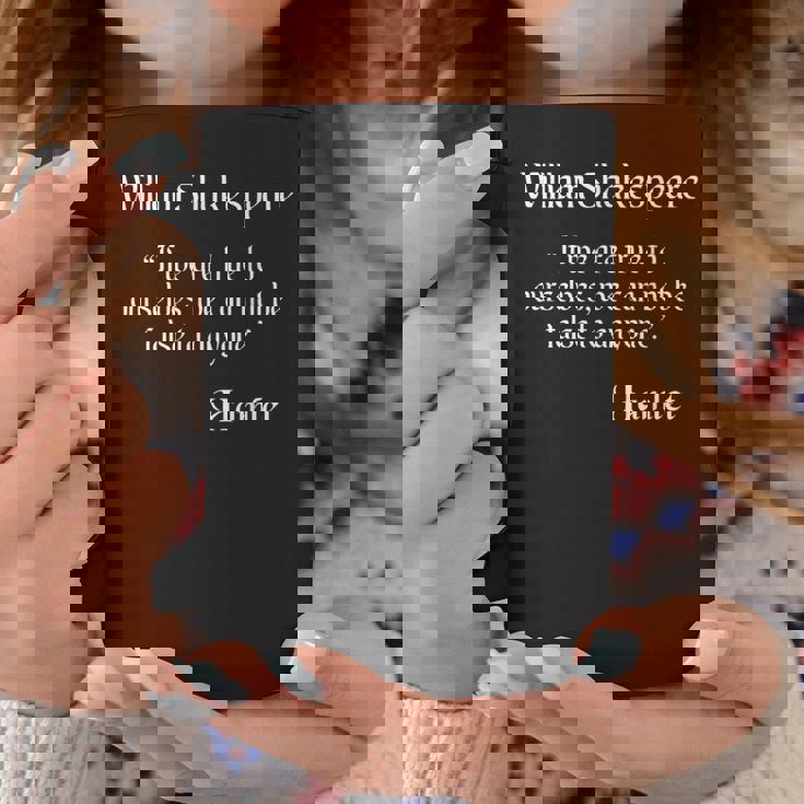 シェイクスピアの名言 If We Are True To Ourselves King Lear コーヒーマグ 面白い贈り物