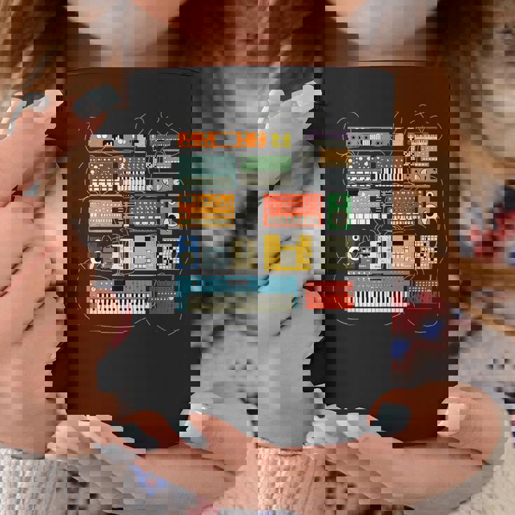 シンセサイザー と エレクトロニック・ミュージシャン と Dj コーヒーマグ 面白い贈り物