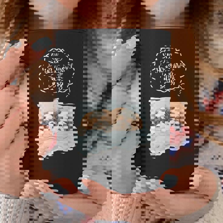 シーズー 犬 ナイトガウン パジャマ コーヒーマグ 面白い贈り物