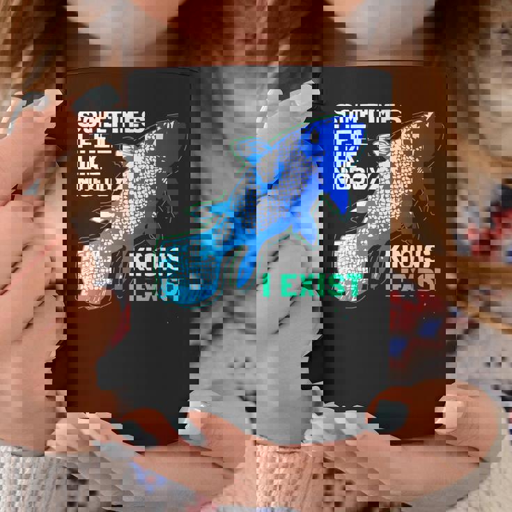 シーラカンス I Exist コーヒーマグ 面白い贈り物