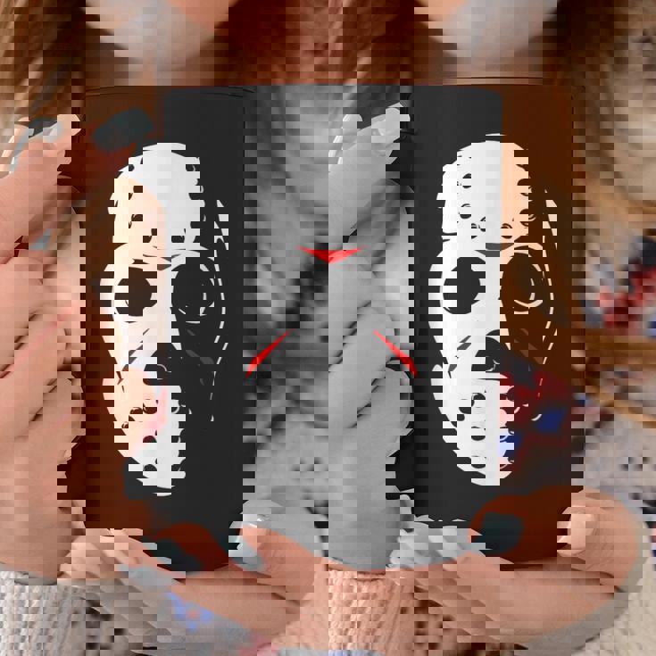 ジェイソンホッケーマスク ハロウィンシャツ 13日の金曜日 コーヒーマグ 面白い贈り物