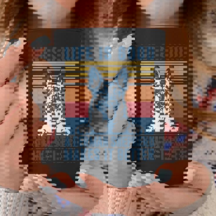 ジャーマンシェパード ギフト メンズ レディース 犬 父 母 ジャーマンシェパード コーヒーマグ 面白い贈り物