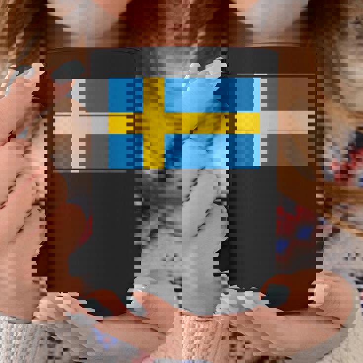 スウェーデンの国旗 コーヒーマグ 面白い贈り物