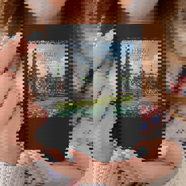 スコータイ、タイ コーヒーマグ 面白い贈り物