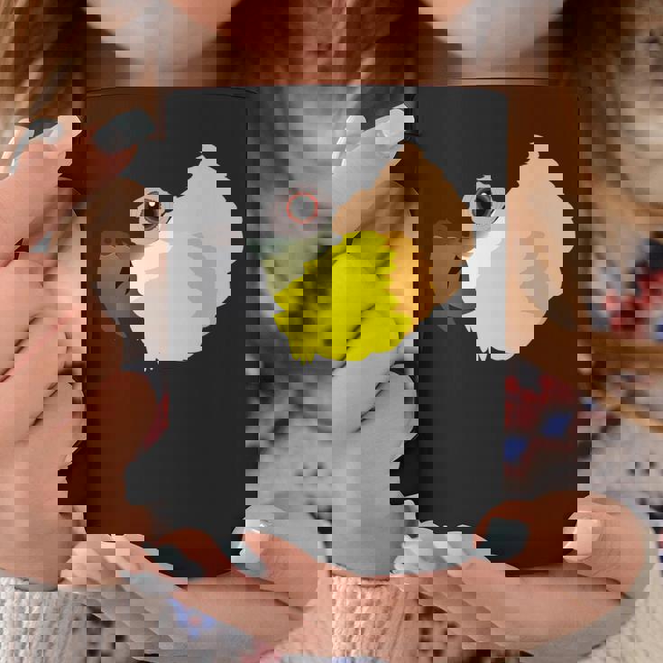 ズグロシロハラインコ 長袖tシャツ コーヒーマグ 面白い贈り物