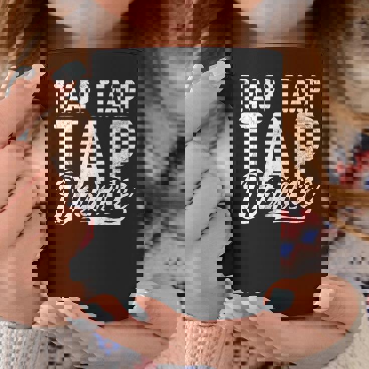 タップタップタップダンス 長袖tシャツ コーヒーマグ 面白い贈り物