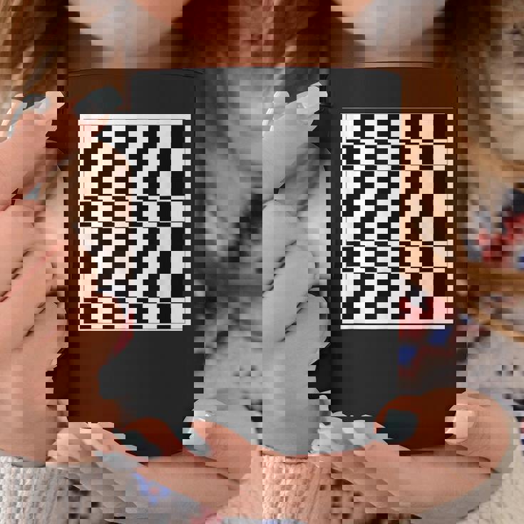 チェッカー柄チェス コーヒーマグ 面白い贈り物