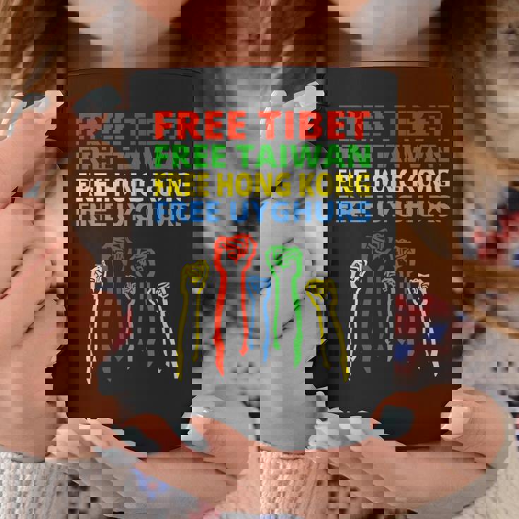 チベットフリー 台湾 香港 ウイグル人保護 コーヒーマグ 面白い贈り物