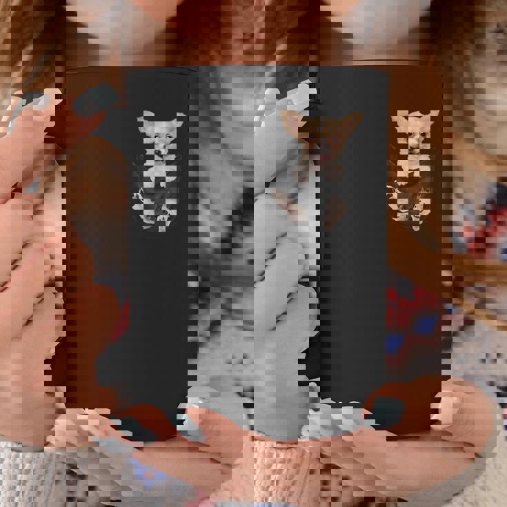 チワワ愛好家のためのあなたのポケットの中の面白いチワワ コーヒーマグ 面白い贈り物