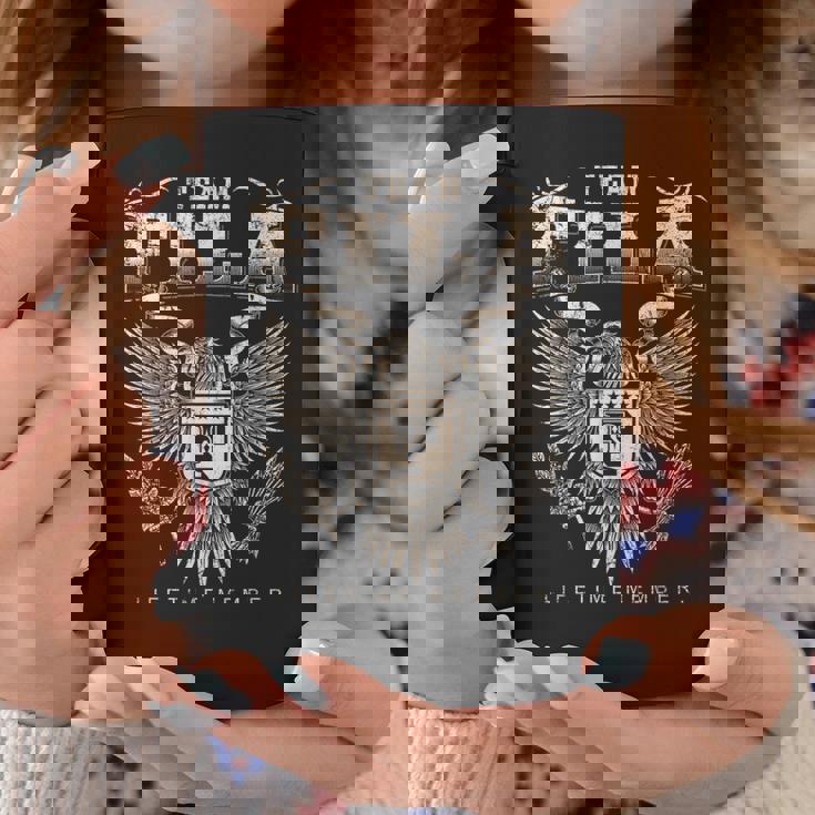 チーム・フィラ・ライフタイム・メンバー-フィラ・ネーム コーヒーマグ 面白い贈り物