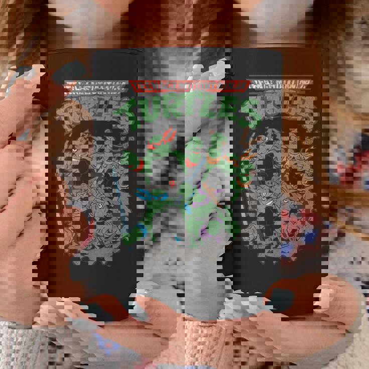 ティーンエイジ・ミュータント・ニンジャ・タートルズ アンティーク調ポスター コーヒーマグ 面白い贈り物