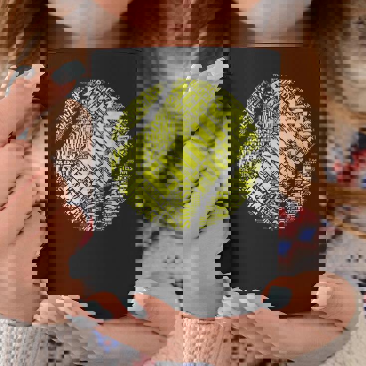 テニス 面白いtシャツ ボール おもしろ 服 ネタ メンズ レディース テニス部 おもしろグッズ 大人 子供 コーヒーマグ 面白い贈り物