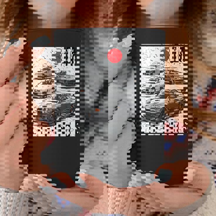 ディストレス Jdm レジェンズ レースカー 国旗 日本製 長袖tシャツ コーヒーマグ 面白い贈り物