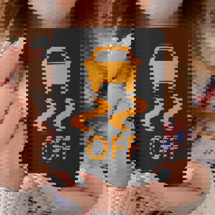 トラクションコントロールオフtシャツ コーヒーマグ 面白い贈り物