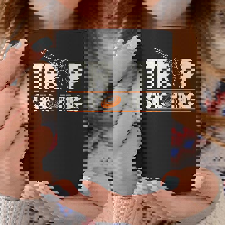 トラップ射撃 ピジョン ショットガン からのプル トラップ クレー射撃 コーヒーマグ 面白い贈り物