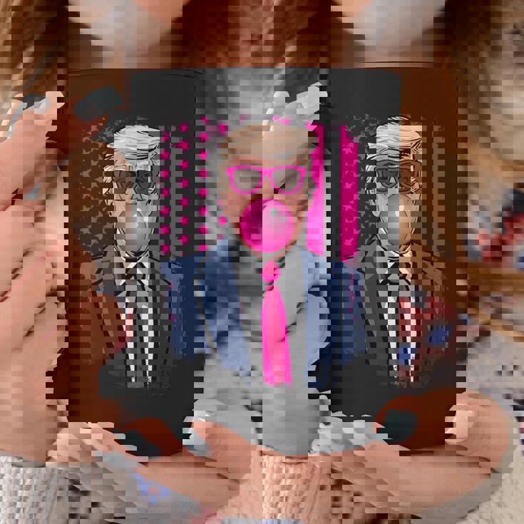 トランプ バブルガム アメリカ国旗 アメリカ トランプ コーヒーマグ 面白い贈り物