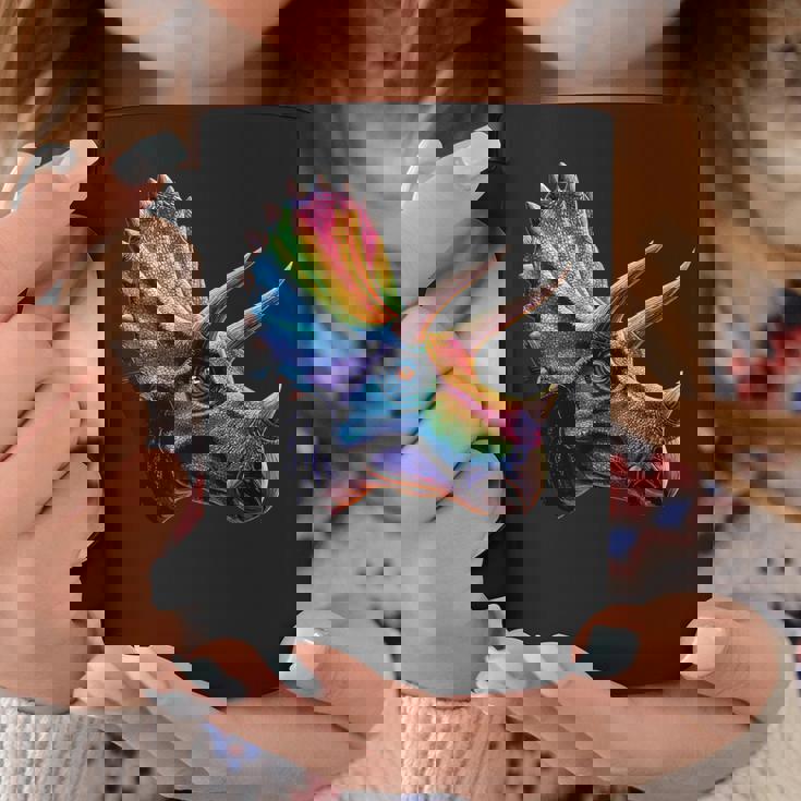 トリケラトプス 恐竜大好き かわいいトリケラトプス コーヒーマグ 面白い贈り物