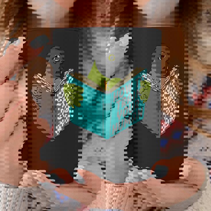 トレイン・ユア・ヒューマン I ブック・パロット I セネガルオウム コーヒーマグ 面白い贈り物