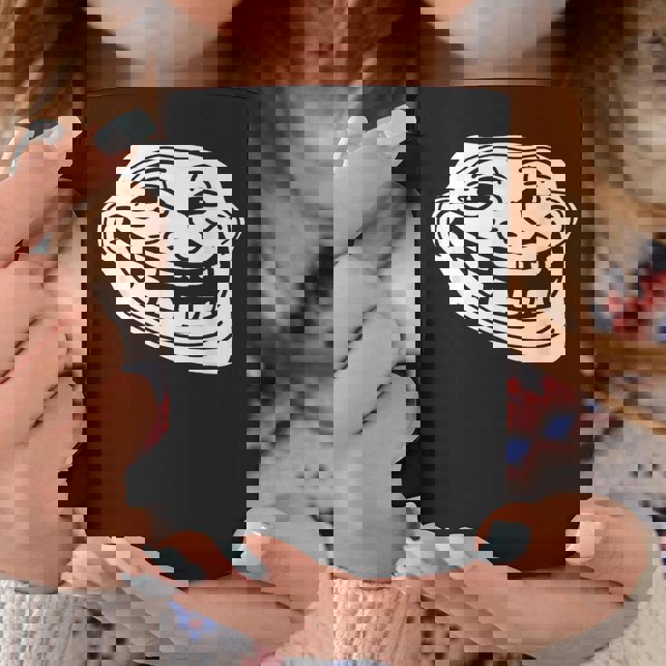 トロール フェイス ミーム ファニー ダンク ミーム トロールフェイス コーヒーマグ 面白い贈り物