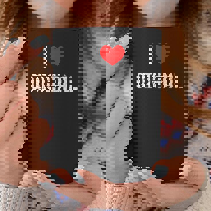 ドッジボール スポーツが大好き 面白いドッジボール愛好家 コーヒーマグ 面白い贈り物