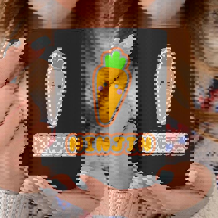 ニンジン 人参 Ninjin『Oyasai お野菜』ゆるくて かわいい キャラクター 面白い コーヒーマグ 面白い贈り物