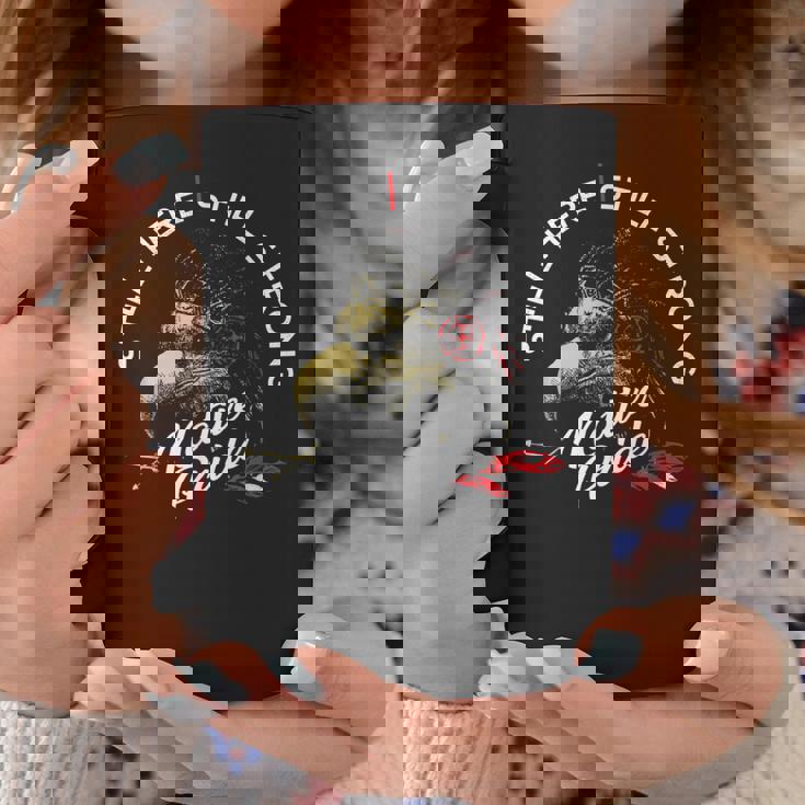 ネイティブアメリカン ヘリテージ 先住民の誇りネイティブアメリカン コーヒーマグ 面白い贈り物