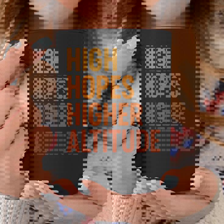 ハイ・ホープス 高地、楽しいインスピレーションロケット打ち上げ コーヒーマグ 面白い贈り物