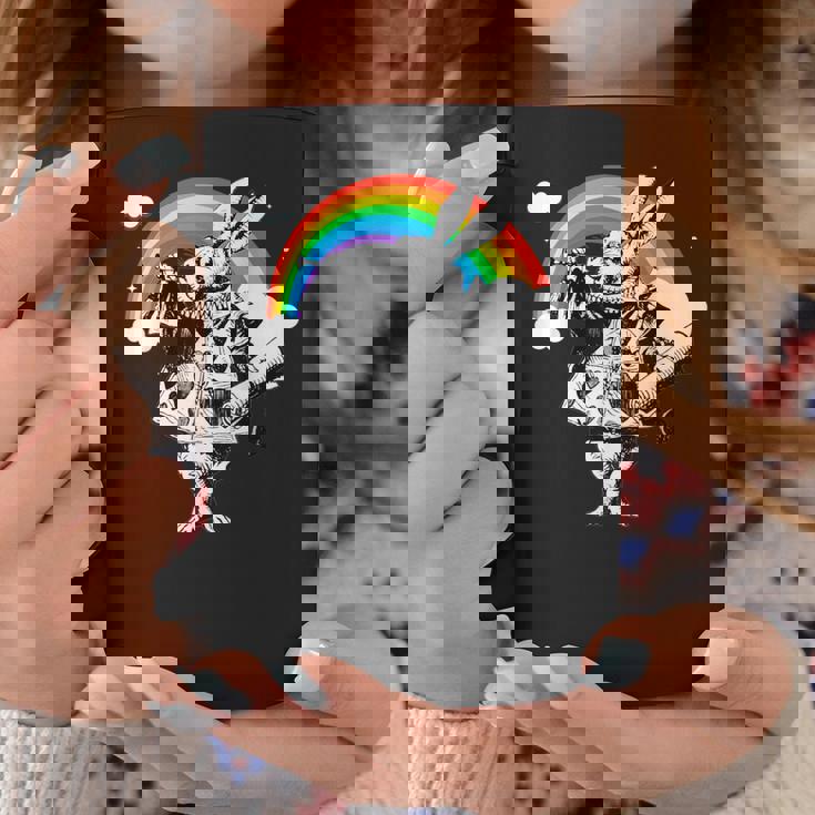 ハロウィーン 白いウサギ 不思議の国のアリス コーヒーマグ 面白い贈り物