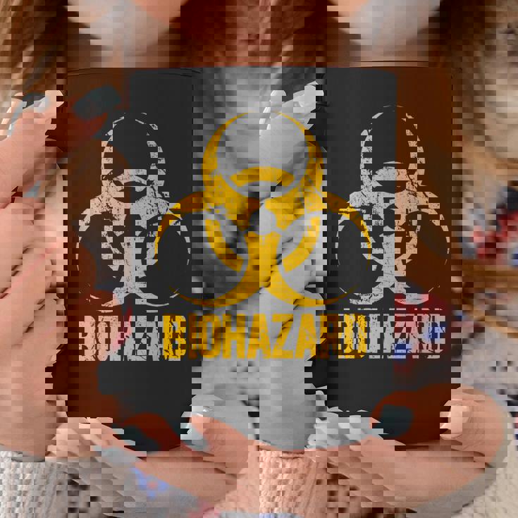 バイオハザード グランジスタイル アンティーク調 毒性 ビンテージ コーヒーマグ 面白い贈り物